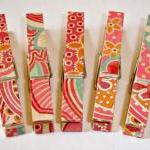 Decorative Clothespins, Lar..